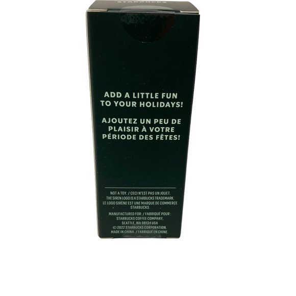 Starbucks Cold Cup Ornament Key Chain Metallic Pink Siren - Picture 3 of 5